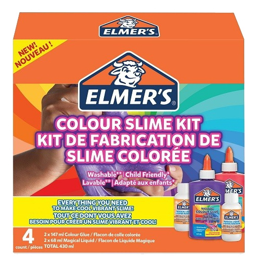 ELMER\'S OPAQUE COLOR SLIME KIT i gruppen LEGETØJ, BØRN & BABY / Legetøj / Hobbyartikler hos TP E-commerce Nordic AB (C16182)
