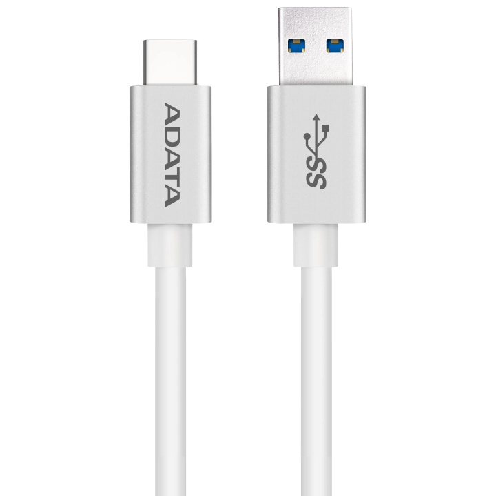 ADATA USB-C to USB-A, 1m, USB 3.1, 5Gbps, white i gruppen COMPUTERTILBEHØR / Kabler og adaptere / USB / USB-C hos TP E-commerce Nordic AB (C16237)