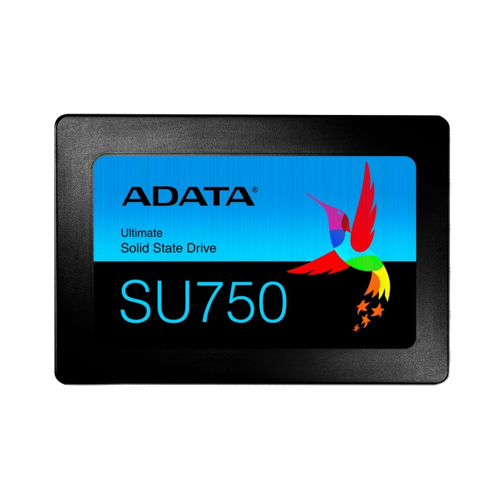 ADATA SU750 256GB SATA SSD, 3D NAND, SLC Caching, 550 MBps, black i gruppen COMPUTERTILBEHØR / Computerkomponenter / Harddiske / SSD hos TP E-commerce Nordic AB (C16247)