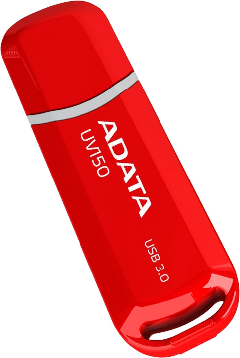 ADATA UV150 USB connector, 32GB, USB 3.0, red i gruppen HJEMMEELEKTRONIK / Lagringsmedier / USB-flash drev / USB 3.0 hos TP E-commerce Nordic AB (C16265)