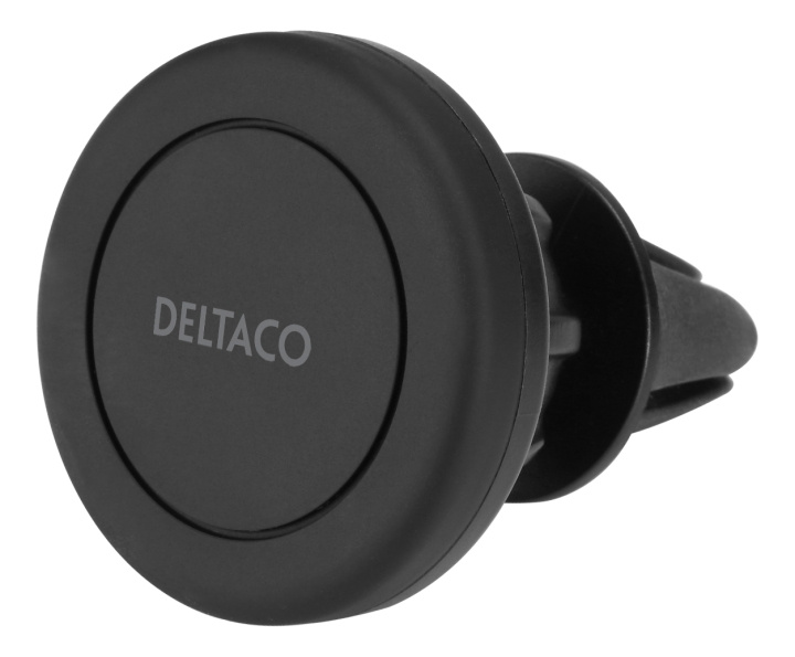 DELTACO magnetic adjustable car holder, air vent, for mobile, black i gruppen BIL / Bilholder / Bilholder Smartphone hos TP E-commerce Nordic AB (C16309)