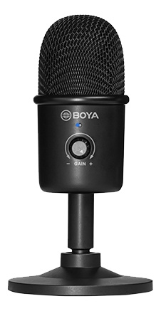 Boya Mini USB Microphone BY-CM3 black i gruppen COMPUTERTILBEHØR / Computer Tilbehør / Mikrofoner hos TP E-commerce Nordic AB (C16324)