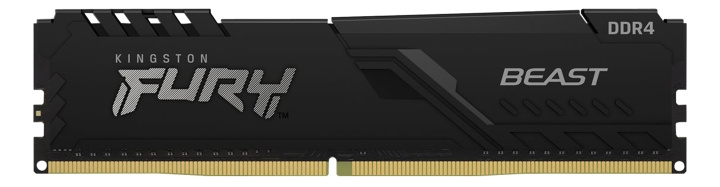 Kingston 16GB 3200MHz DDR4 CL16 DIMM 1Gx8 FURY Beast Black i gruppen COMPUTERTILBEHØR / Computerkomponenter / RAM-hukommelse / DDR4 hos TP E-commerce Nordic AB (C16736)