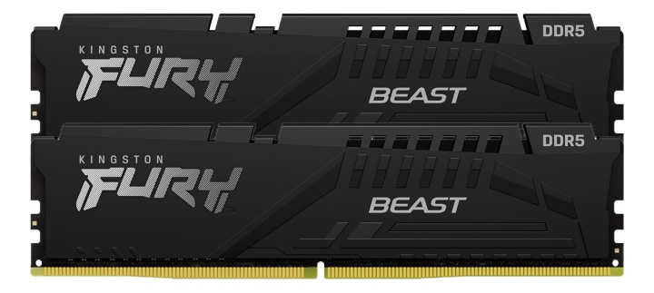 Kingston 32GB 5200MHz DDR5 CL40 DIMM (Kit of 2) FURY Beast Black i gruppen COMPUTERTILBEHØR / Computerkomponenter / RAM-hukommelse / DDR5 hos TP E-commerce Nordic AB (C16868)