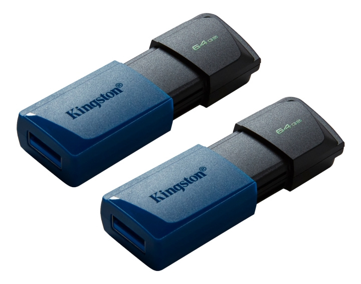 Kingston 64GB USB3.2 Gen 1 DataTraveler Exodia M (Black + Blue) i gruppen HJEMMEELEKTRONIK / Lagringsmedier / USB-flash drev / USB 3.2 hos TP E-commerce Nordic AB (C16914)