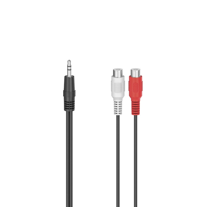 Hama Adapter Audio 2x RCA Hunstik til 3.5 Jack hanstik i gruppen HJEMMEELEKTRONIK / Kabler og adaptere / Audio Analog / Adaptere hos TP E-commerce Nordic AB (C17011)