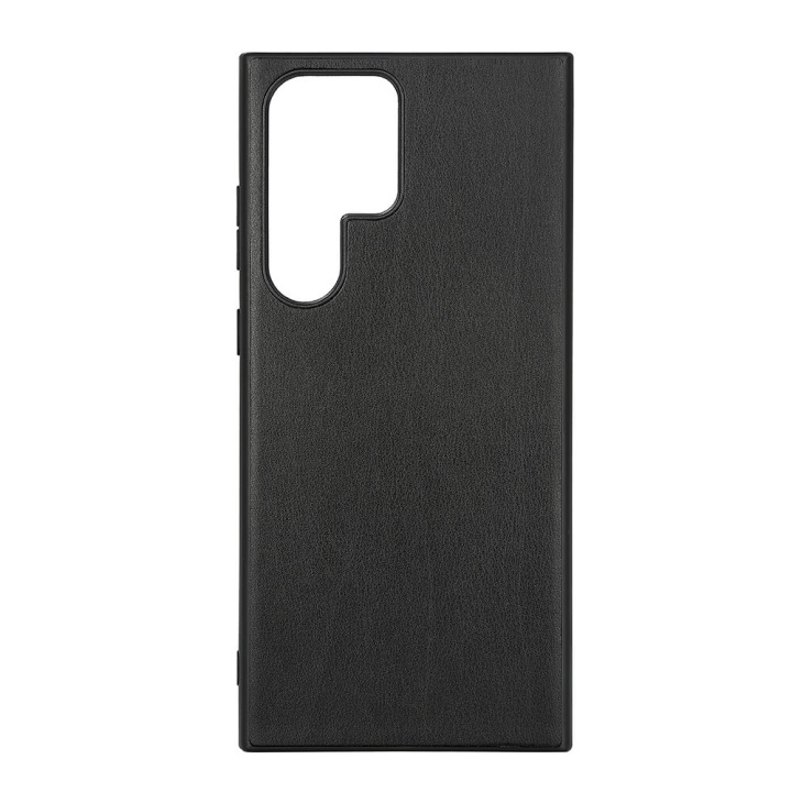 Buffalo Mobilcover PU Sort - Samsung S23 Ultra 5G i gruppen SMARTPHONES & TABLETS / Mobil Beskyttelse / Samsung hos TP E-commerce Nordic AB (C17077)