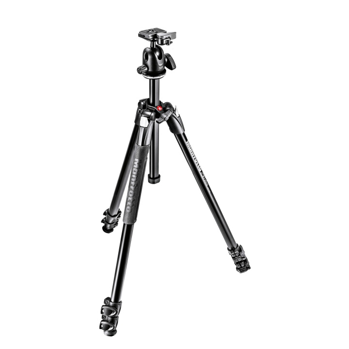 MANFROTTO Stativkit Aluminium 290 Xtra 496RC2 Kuglehoved i gruppen HJEMMEELEKTRONIK / Foto og video / Fotografi udstyr / Stativer hos TP E-commerce Nordic AB (C17106)