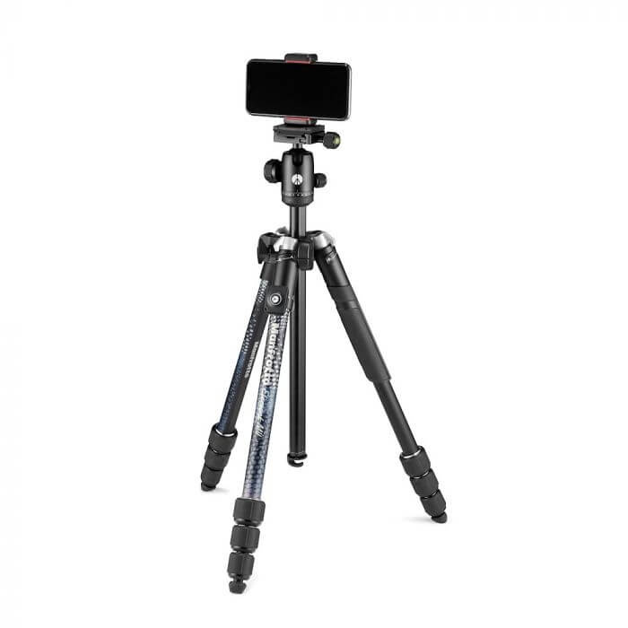 MANFROTTO Stativkit Element MII Mobil BT Kuglehoved Alu Sort i gruppen HJEMMEELEKTRONIK / Foto og video / Fotografi udstyr / Stativer hos TP E-commerce Nordic AB (C17121)