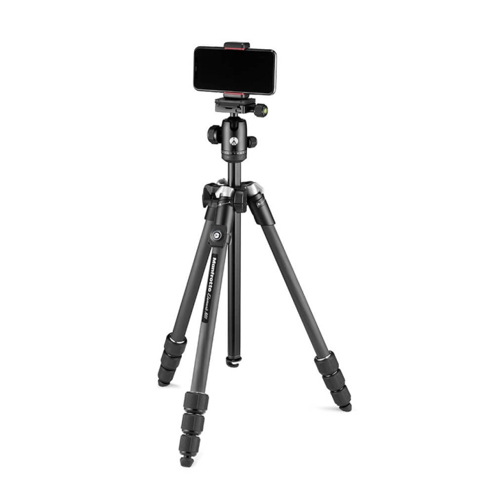 Manfrotto Stativkit Element MII Mobil BT Kulled Kolfiber i gruppen HJEMMEELEKTRONIK / Foto og video / Fotografi udstyr / Stativer hos TP E-commerce Nordic AB (C17122)