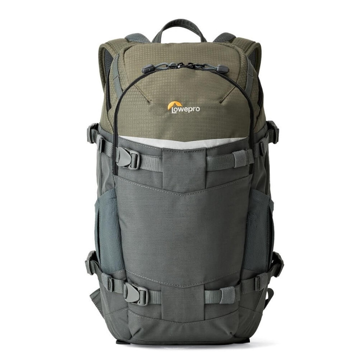 Lowepro Rygsæk Flipside Trek BP 250 AW Grå/Grøn i gruppen HJEMMEELEKTRONIK / Foto og video / Fotografi udstyr / Kameratasker hos TP E-commerce Nordic AB (C17146)