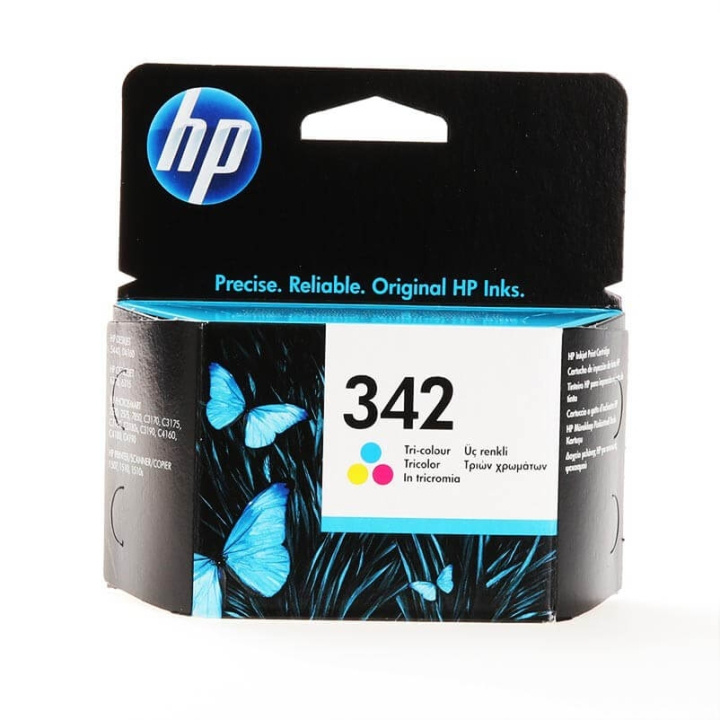 HP Blæk C9361EE 342 Tri-colour Cyan Magenta Gul i gruppen COMPUTERTILBEHØR / Printere og tilbehør / Blæk og toner / Blækpatroner / HP hos TP E-commerce Nordic AB (C17284)