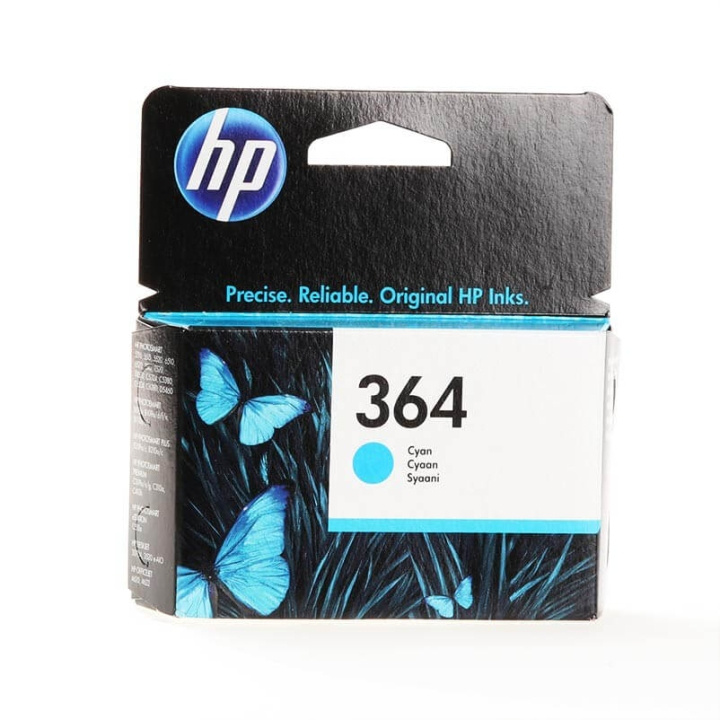 HP Blæk CB318EE 364 Cyan i gruppen COMPUTERTILBEHØR / Printere og tilbehør / Blæk og toner / Blækpatroner / HP hos TP E-commerce Nordic AB (C17293)