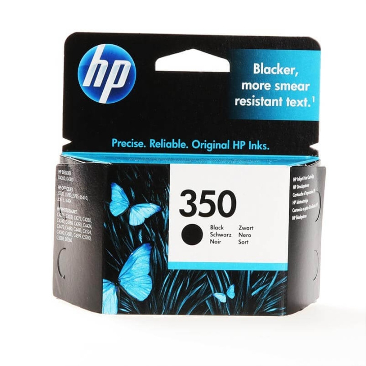 HP Blæk CB335EE 350 Sort i gruppen COMPUTERTILBEHØR / Printere og tilbehør / Blæk og toner / Blækpatroner / HP hos TP E-commerce Nordic AB (C17297)