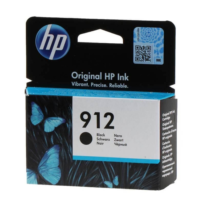 HP Blæk 3YL80AE 912 Sort i gruppen COMPUTERTILBEHØR / Printere og tilbehør / Blæk og toner / Blækpatroner / HP hos TP E-commerce Nordic AB (C17359)