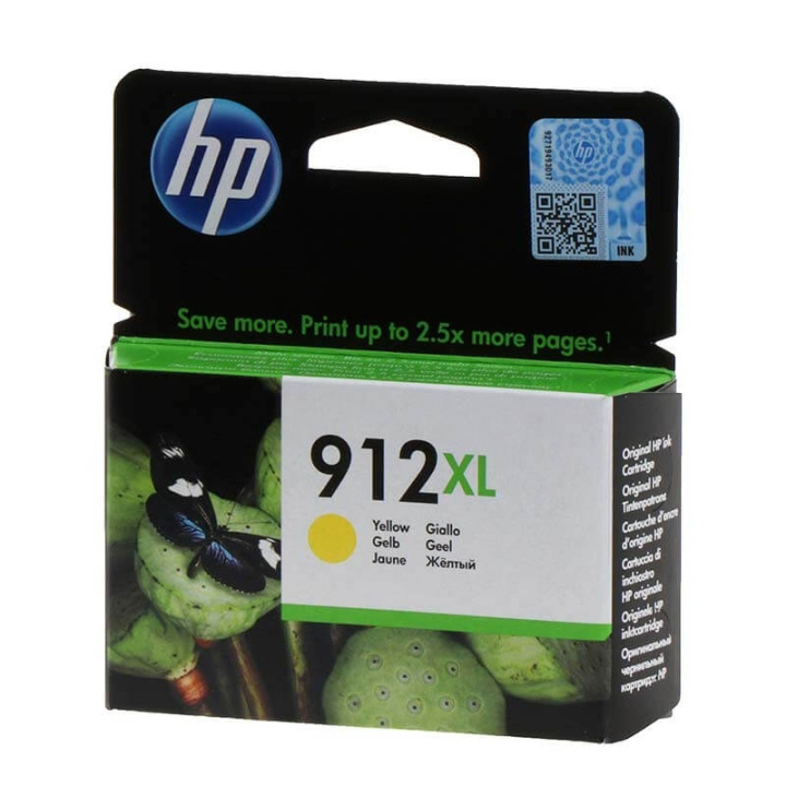 HP Blæk 3YL83AE 912XL Gul i gruppen COMPUTERTILBEHØR / Printere og tilbehør / Blæk og toner / Blækpatroner / HP hos TP E-commerce Nordic AB (C17362)