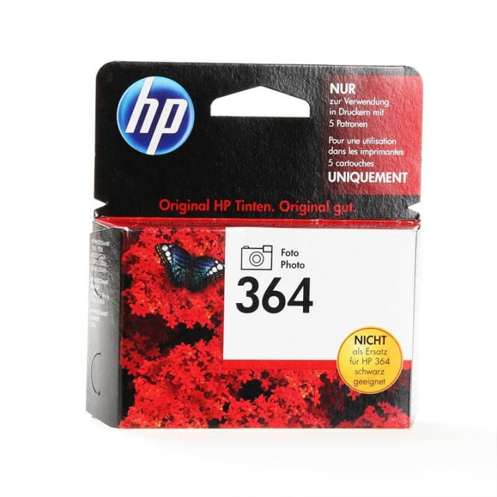 HP Blæk CB317EE 364 Foto Sort i gruppen COMPUTERTILBEHØR / Printere og tilbehør / Blæk og toner / Blækpatroner / HP hos TP E-commerce Nordic AB (C17388)