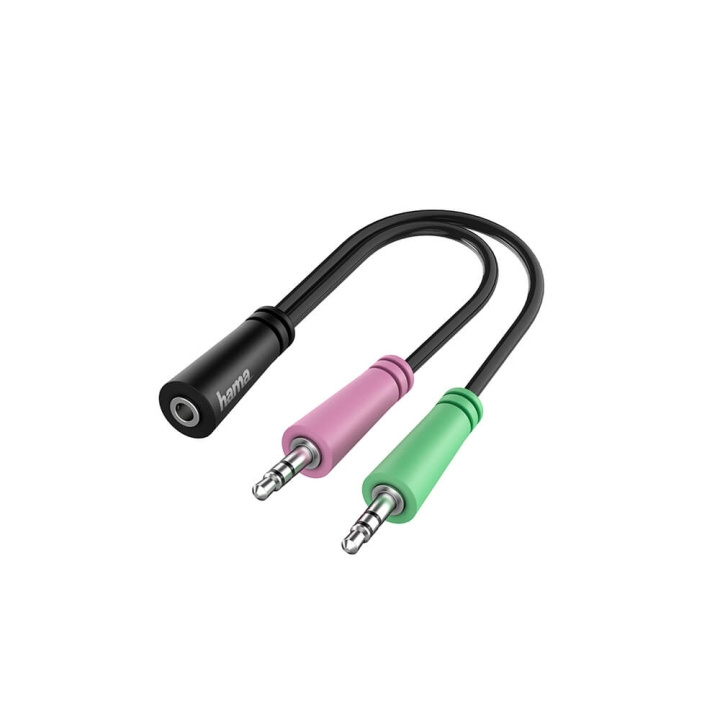 Hama Adapter Audio 3.5 Hun til 2x 3.5 Han i gruppen HJEMMEELEKTRONIK / Kabler og adaptere / Audio Analog / Adaptere hos TP E-commerce Nordic AB (C17469)