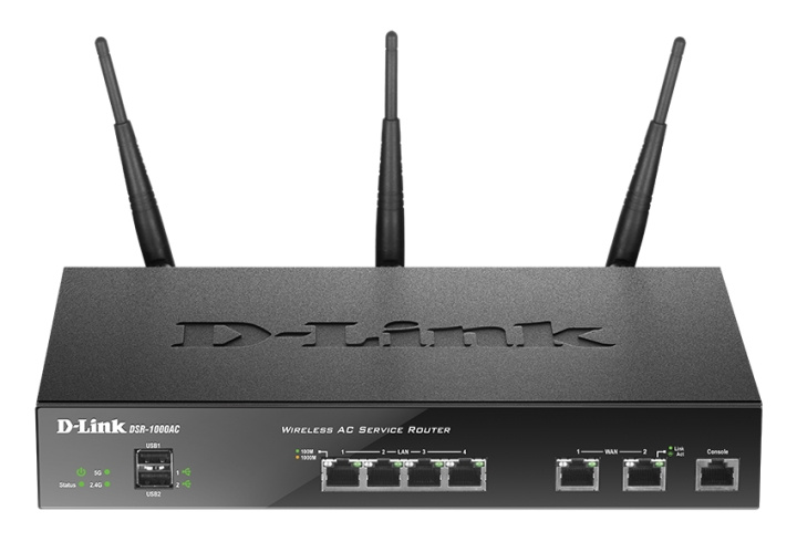 d-lINK DSR-1000AC i gruppen COMPUTERTILBEHØR / Netværk / Routere hos TP E-commerce Nordic AB (C17526)