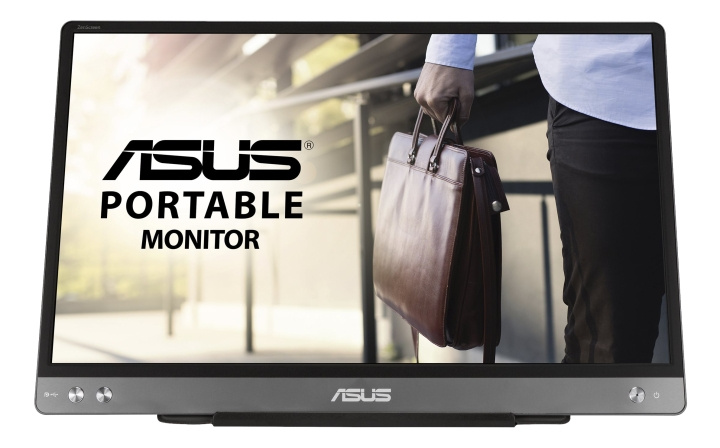 ASUS ZenScreen MB14AC Portable USB Monitor- 14 inch, IPS Full HD, Hybr i gruppen COMPUTERTILBEHØR / Monitor / Monitorer hos TP E-commerce Nordic AB (C17531)