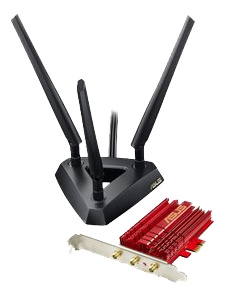 ASUS PCE-AC68, Trådløst netværkskort, AC1900, 802.11ac/a/b/g/n, PCI i gruppen COMPUTERTILBEHØR / Netværk / Netværkskort / PCI Express Wireless hos TP E-commerce Nordic AB (C17565)