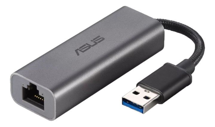 ASUS USB Type-A 2.5G Base-T Ethernet Adapter i gruppen COMPUTERTILBEHØR / Netværk / Netværkskort / USB hos TP E-commerce Nordic AB (C17615)