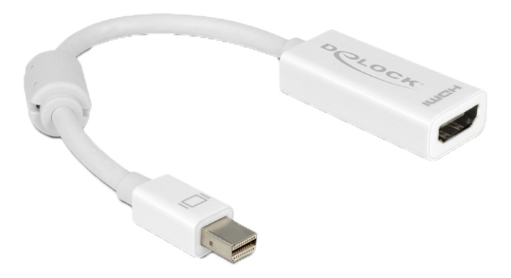 Delock Adapter mini Displayport 1.1 male > HDMI female Passive white i gruppen COMPUTERTILBEHØR / Kabler og adaptere / DisplayPort / Adaptere hos TP E-commerce Nordic AB (C17661)