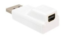 Delock Adapter DisplayPort 1.2 male > DisplayPort mini female i gruppen COMPUTERTILBEHØR / Kabler og adaptere / DisplayPort / Adaptere hos TP E-commerce Nordic AB (C17662)