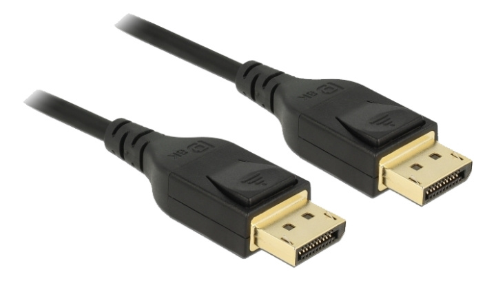 DisplayPort cable 8K 60 Hz 2m DP 8K certified i gruppen COMPUTERTILBEHØR / Kabler og adaptere / DisplayPort / Kabler hos TP E-commerce Nordic AB (C17687)