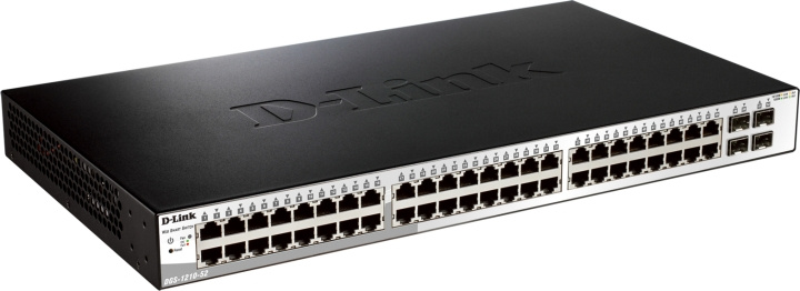 D-Link netværksswitch, Layer 2, 10/100/1000Mbps, 48xRJ45, 4xSFP, meta i gruppen COMPUTERTILBEHØR / Netværk / Switches / 10/100/1000Mbps hos TP E-commerce Nordic AB (C17791)