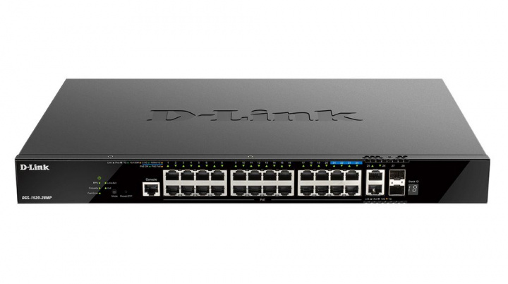 D-Link 20 ports GE PoE +4 ports 2.5 GE PoE +2 10GE ports +2 SFP i gruppen COMPUTERTILBEHØR / Netværk / Switches / 10/100/1000Mbps hos TP E-commerce Nordic AB (C17796)