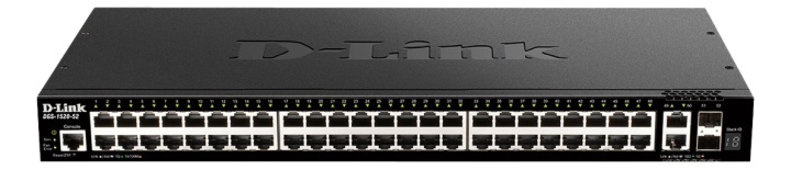 D-Link 48 ports GE + 2 10GE ports + 2 SFP+ Smart Managed Switch i gruppen COMPUTERTILBEHØR / Netværk / Switches / 10/100/1000Mbps hos TP E-commerce Nordic AB (C17797)