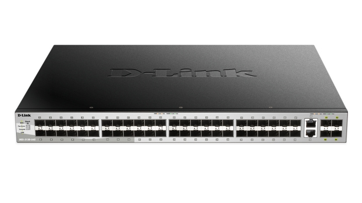 D-Link 48 SFP ports Layer 3 Stackable Managed Gigabit Switch i gruppen COMPUTERTILBEHØR / Netværk / Switches hos TP E-commerce Nordic AB (C17804)