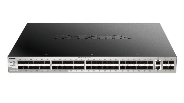 D-Link 48 SFP ports Layer 3 Stackable Managed Gigabit Switch i gruppen COMPUTERTILBEHØR / Netværk / Switches / 10/100/1000Mbps hos TP E-commerce Nordic AB (C17804)