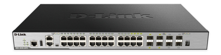 D-LINK 20-port GE Layer 3 Stackable Managed Gigabit Switch i gruppen COMPUTERTILBEHØR / Netværk / Switches hos TP E-commerce Nordic AB (C17808)
