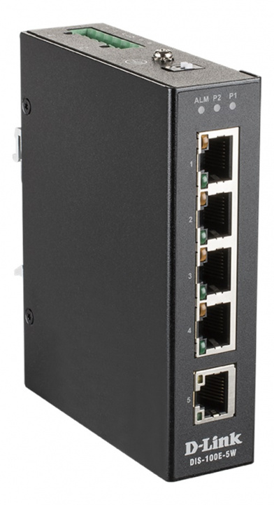 D-Link 5 Port Unmanaged Switch with 5 x 10/100 BaseT(X) ports i gruppen COMPUTERTILBEHØR / Netværk / Switches / 10/100Mbps hos TP E-commerce Nordic AB (C17813)