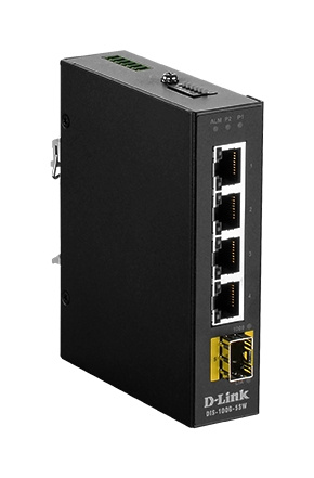 D-Link Switch, 5-Ports, Gigabit, Plug and play, SFP, black i gruppen COMPUTERTILBEHØR / Netværk / Switches hos TP E-commerce Nordic AB (C17816)