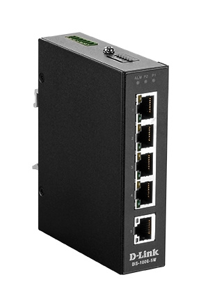 D-Link Switch, 5-Ports, Gigabit, Plug and play, black i gruppen COMPUTERTILBEHØR / Netværk / Switches hos TP E-commerce Nordic AB (C17817)