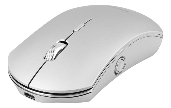 Deltaco Wireless office mouse, aluminium, battery indicator, USB recei i gruppen COMPUTERTILBEHØR / Mus og tastatur / Mus / Ledningsfri hos TP E-commerce Nordic AB (C17974)