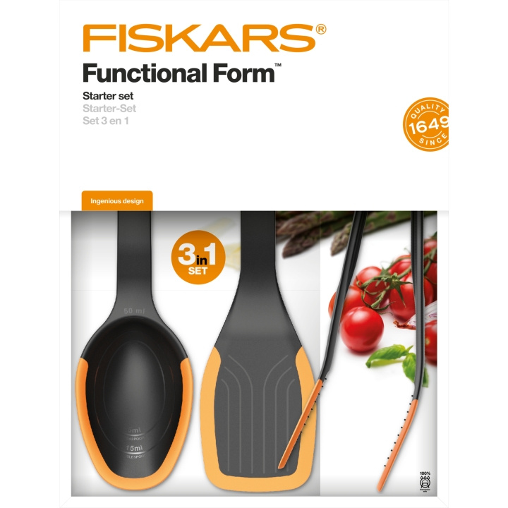 Fiskars FF startset 3 delar i gruppen HJEM, HUS & HAVE / Køkkenredskaber / Øvrige køkkenredskaber hos TP E-commerce Nordic AB (C18372)