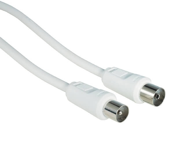 Hama Kabel Antenn 75dB Vit 2m i gruppen HJEMMEELEKTRONIK / Kabler og adaptere / Antennekabler og tilbehør / Antenne kabler hos TP E-commerce Nordic AB (C18470)