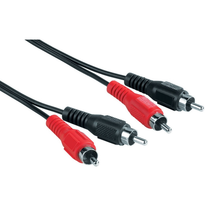 Hama Kabel 2xRCA-2xRCA 1,5m 2xhane-2xhane ST i gruppen HJEMMEELEKTRONIK / Kabler og adaptere / RCA / Kabler hos TP E-commerce Nordic AB (C18478)