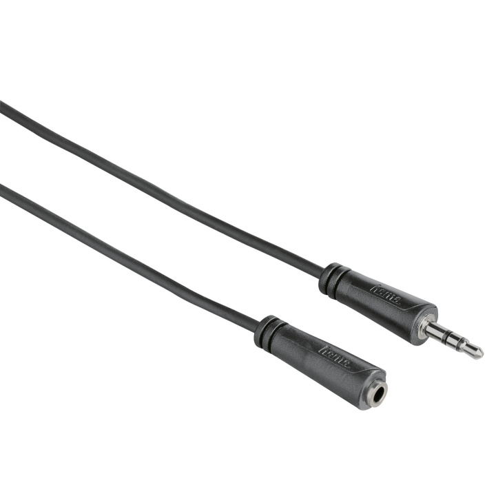 HAMA Jack Forlængerkabel 3,5mm-3,5mm 5,0m ST i gruppen HJEMMEELEKTRONIK / Kabler og adaptere / Audio Analog / 3.5 mm hos TP E-commerce Nordic AB (C18521)