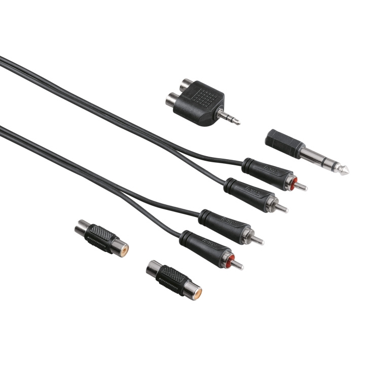 Hama Kabel Audio Anslutningsset RCA 2.5m i gruppen HJEMMEELEKTRONIK / Kabler og adaptere / RCA / Kabler hos TP E-commerce Nordic AB (C18529)