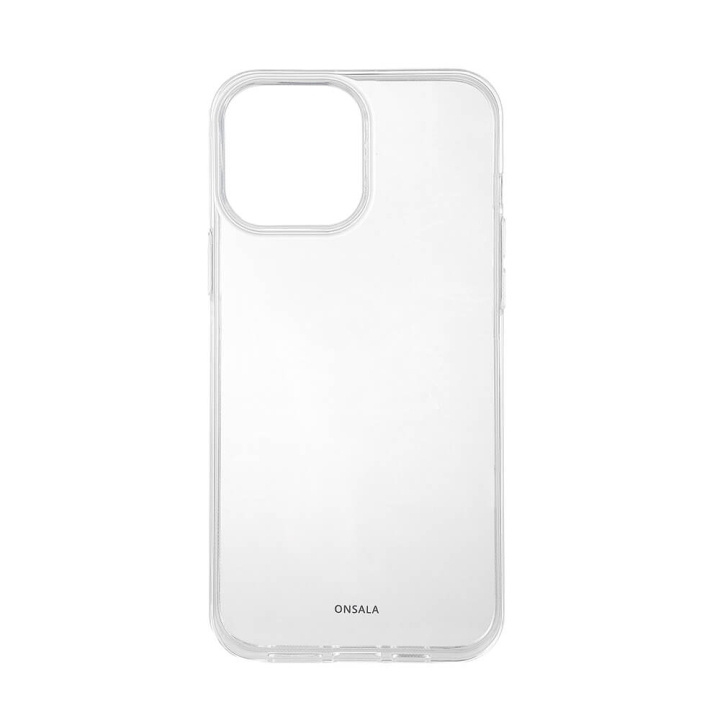 Onsala Back Recycled Clear Case TPU iPhone 13 Pro Max i gruppen SMARTPHONES & TABLETS / Mobil Beskyttelse / Apple / iPhone 13 Pro Max / Cover hos TP E-commerce Nordic AB (C18570)