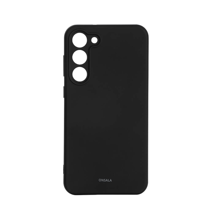 Onsala Backcover Silicone Samsung S23+ 5G Black i gruppen SMARTPHONES & TABLETS / Mobil Beskyttelse / Samsung hos TP E-commerce Nordic AB (C18590)