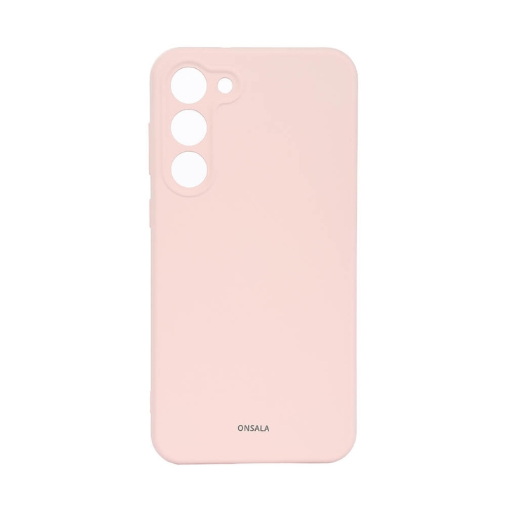 Onsala Mobilcover Silikone Chalk Pink - Samsung S23+ 5G i gruppen SMARTPHONES & TABLETS / Mobil Beskyttelse / Samsung hos TP E-commerce Nordic AB (C18593)