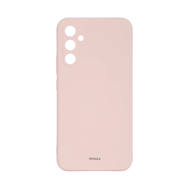 ONSALA Mobilcover Silikone Chalk Pink - Samsung Galaxy A34 5G i gruppen SMARTPHONES & TABLETS / Mobil Beskyttelse / Samsung hos TP E-commerce Nordic AB (C18600)