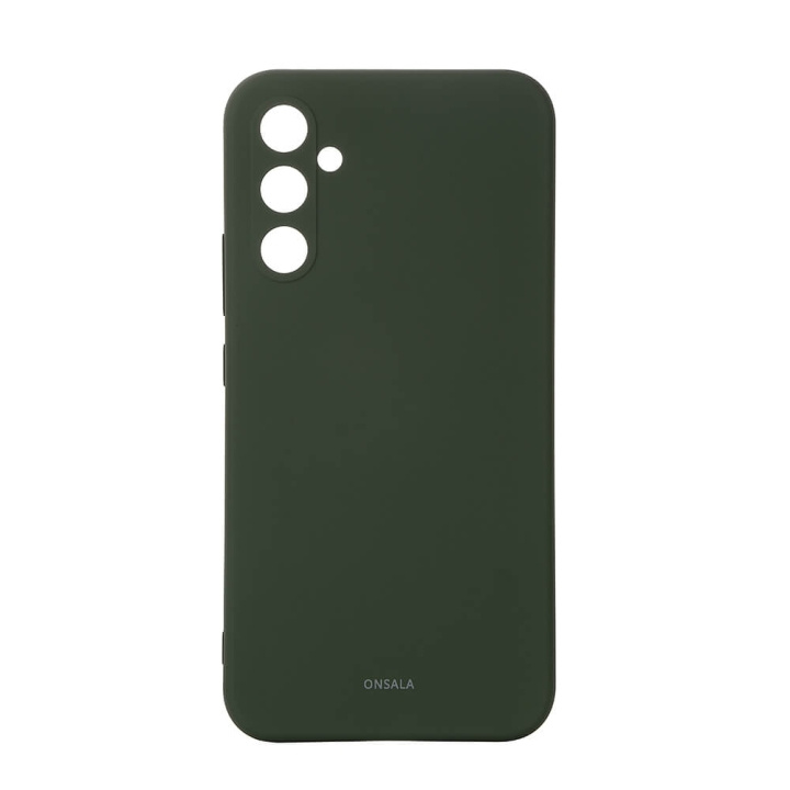 ONSALA Mobilcover Silikone Mørkegrøn - Samsung Galaxy A34 5G i gruppen SMARTPHONES & TABLETS / Mobil Beskyttelse / Samsung hos TP E-commerce Nordic AB (C18604)