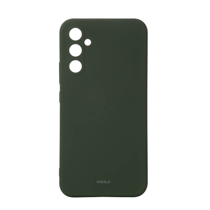 Onsala Mobilcover Silikone Olive Green - Samsung Galaxy A34 5G i gruppen SMARTPHONES & TABLETS / Mobil Beskyttelse / Samsung hos TP E-commerce Nordic AB (C18604)
